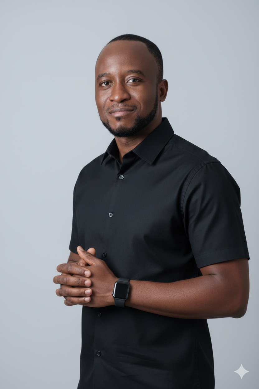 Professional headshot of TOSSOU Ekoue Alex, Operations Manager at GROUP AGECOSCO