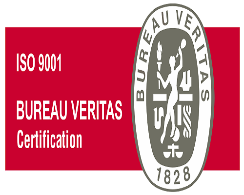 ISO 9001 Quality Management System certification logo for Togo operations